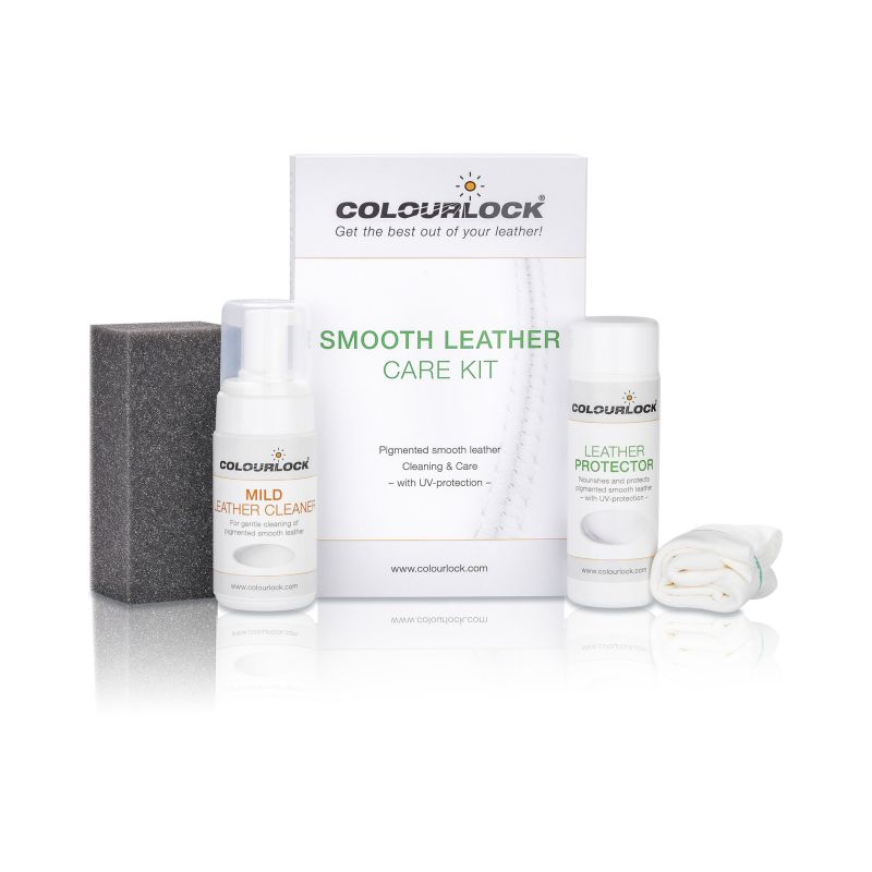 Smooth Leather Care Kit Mild Cleaner and Protector