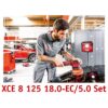 Flex Cordless polisher XCE 8 125 18.0-EC/5.0 SET