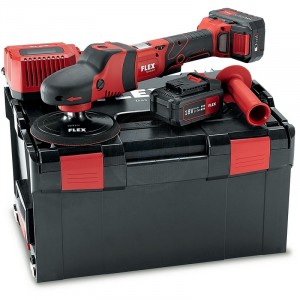 Flex 18 Volt Cordless Polisher PE 150 18.0-EC/5.0 Set