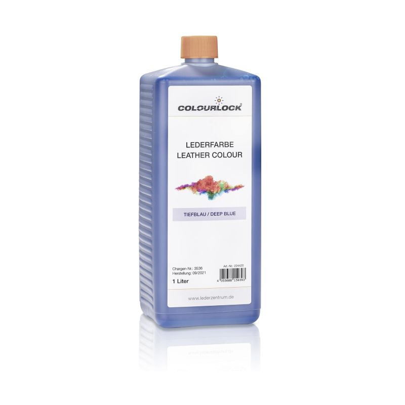 Leather Colour (Deep Blue) - 1 liter