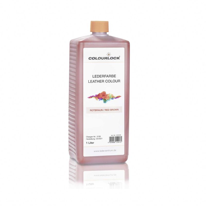 Leather Colour (Red Brown) - 1 liter