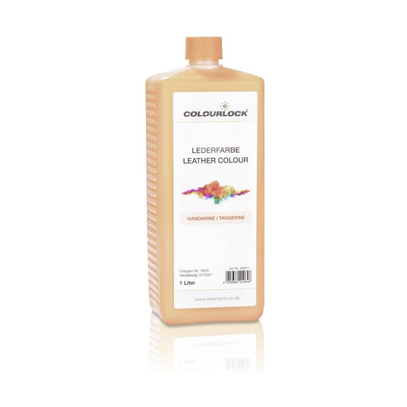 Leather Colour (Tangerine) - 1 liter