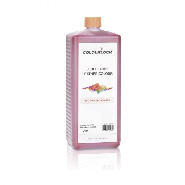 Leather Colour (Blood Red) - 1 litre