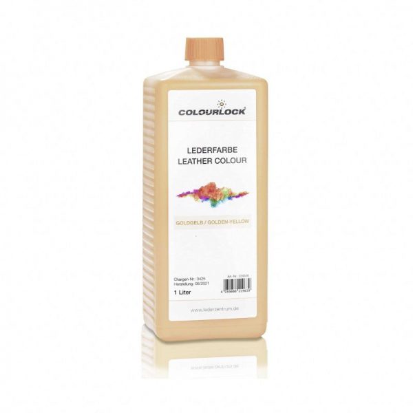 Leather Colour (Golden Yellow) - 1 liter