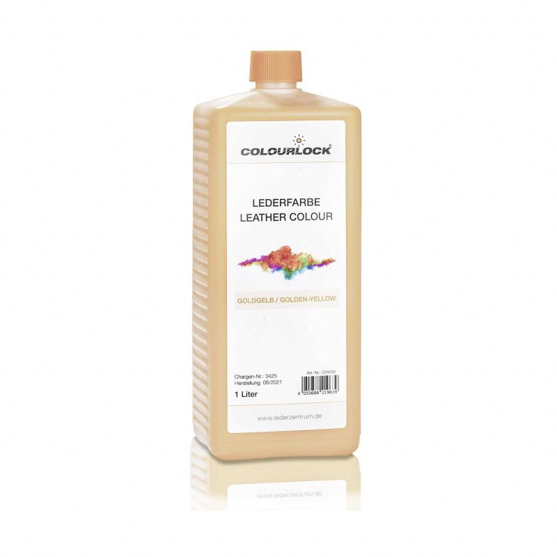Leather Colour (Golden Yellow) - 1 liter